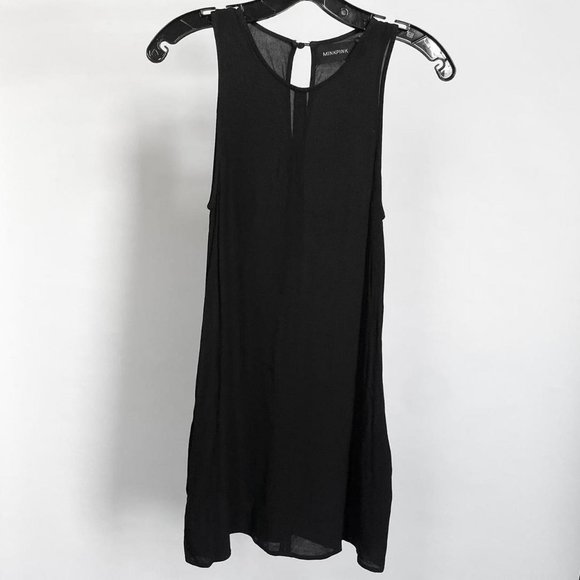 Mink Pink A-Line Baby Doll Dress with pockets - Picture 1 of 3